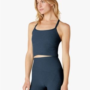 BEYOND YOGA Space Dye Tank size S in Nocturnal Navy